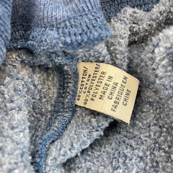 Indianapolis Colts NFL Athletic Campus Crew Hoodie Blue Men’s Size Small - Picture 3 of 15